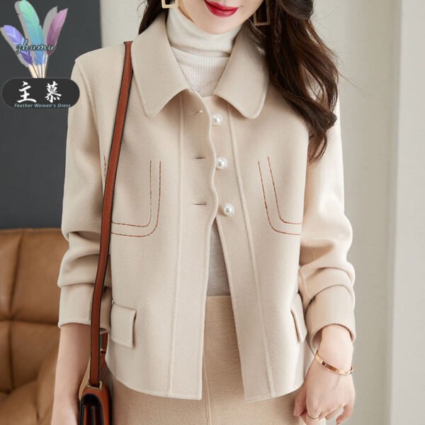 Fashionable Korean Style Slimming Casual Top – All-Matching Graceful Solid Color