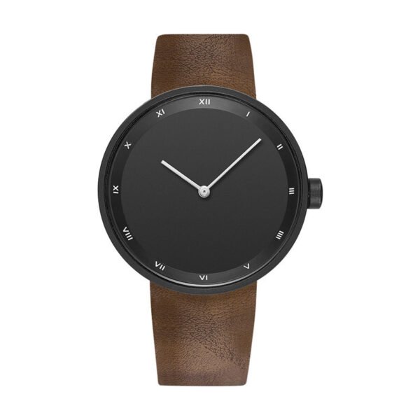 Simple Fashion Watch for Men & Women – Stylish Couple’s Timepiece with World Time