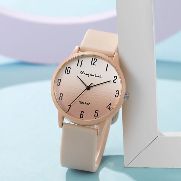 Casual Simple Jelly Color Women’s Watch – Vibrant, Lightweight & Stylish