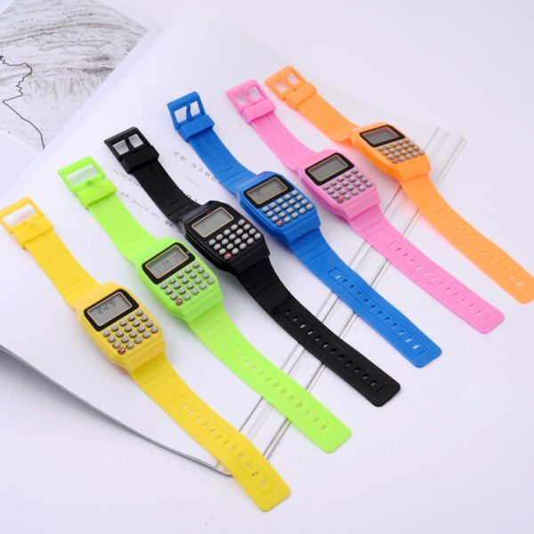 European Fashion Digital Watch – Unisex Stylish Rectangular Design