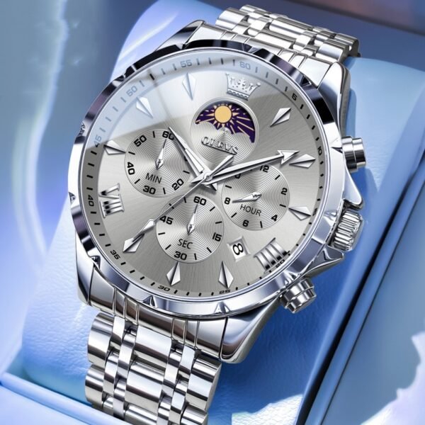 Men’s Multifunctional Quartz Sports Watch – Stylish, Durable & Everyday Ready
