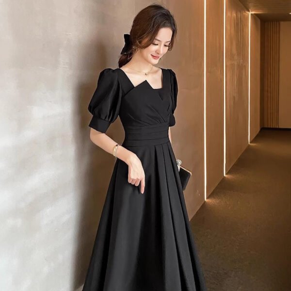 Women's Elegant Banquet Dinner Suit – Chic Mid-Length Daily Wear