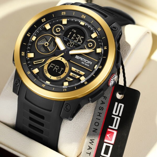 Sports Trend Multifunctional Waterproof Electronic Watch with Alarm & Reminder