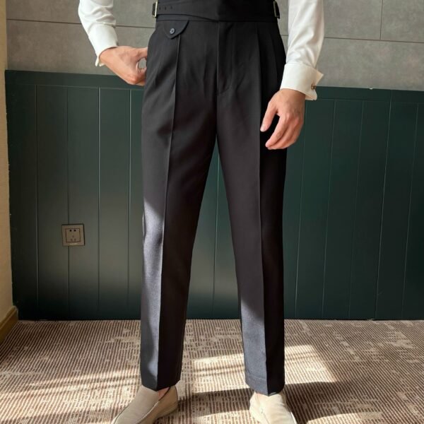 High Waist Gurkha Trousers