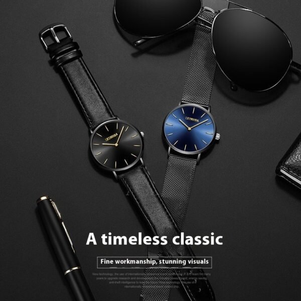 Quartz Simple Men’s Watch – Casual & Elegant Design