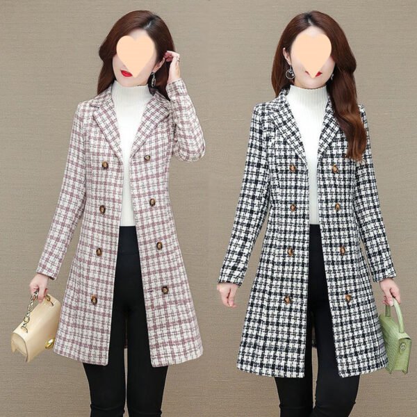 Slim Fit Short Coat for Women – Spring & Autumn Temperament Commute Outerwear