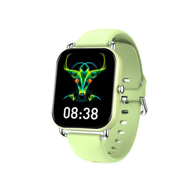 Stylish Micro-Engraved Smart Watch – Body Temperature Monitoring & Multi-Sport Modes