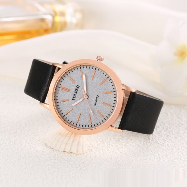 Korean Style Women’s Watch – Student Party Casual with Alloy Case & PU Strap