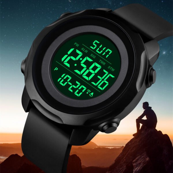 Male Student Junior High Outdoor Waterproof Army Style Watch