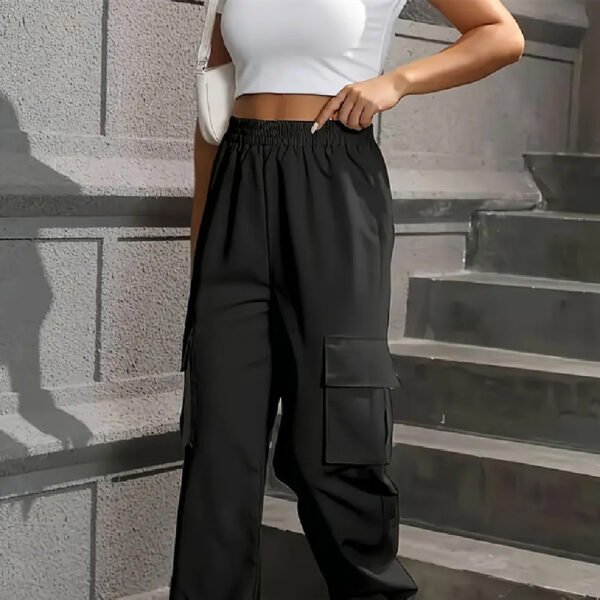 Spring & Autumn Casual High-Waist Pants for Women – Comfortable & Stylish