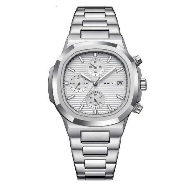 Multifunctional Quartz Waterproof Calendar Six-Pin Watch for Women