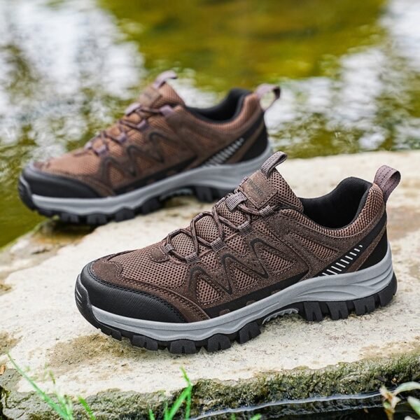 Durable Camping & Hiking Shoes – Breathable, Wear-Resistant Running Footwear