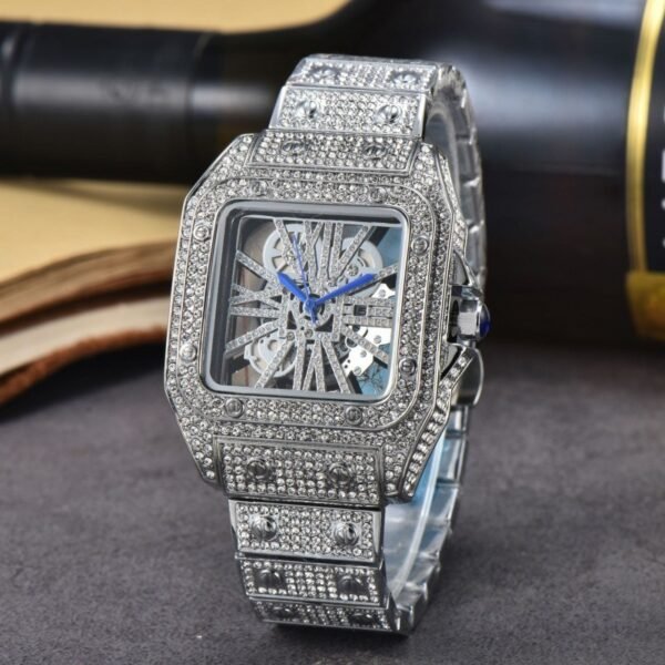Women’s Diamond Fashion Watch with Stainless Steel Strap