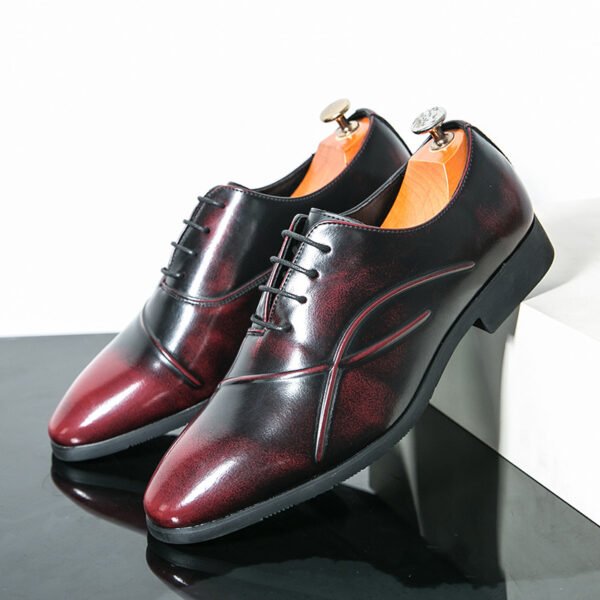 Men’s Outdoor Leather Travel Shoes – Hollow Out Casual Style