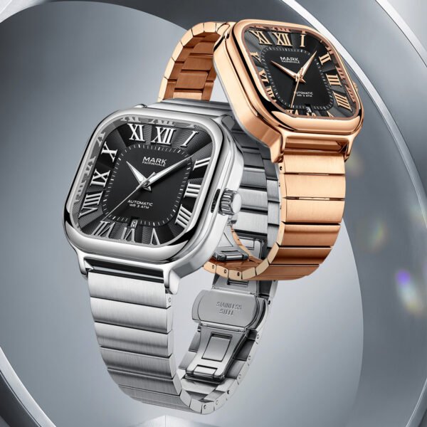 Square Calendar Waterproof Luminous Automatic Mechanical Watch – Stylish & Functional