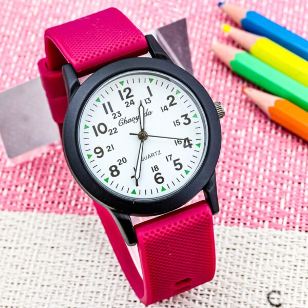 Luminous Needle Waterproof Transparent Digital Electronic Watch – Stylish & Functional