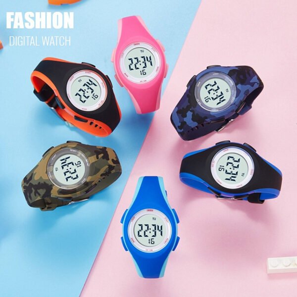 Multifunctional Waterproof Electronic Watch for Children – Durable, Fun & Practical