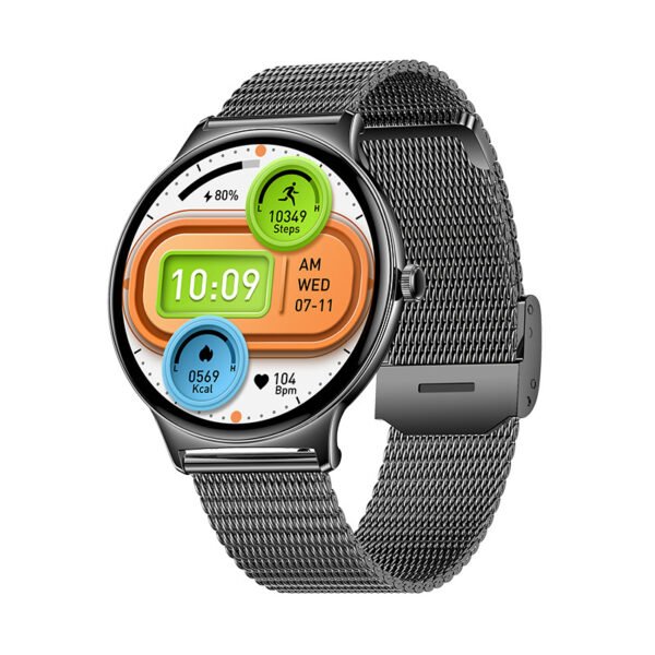 Full HD AMOLED Sports Smart Watch with Waterproof & Phone Reminder