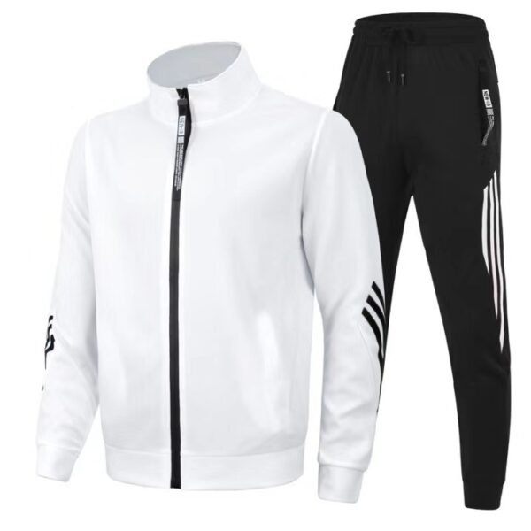 Men’s Stylish Sports Tracksuit – Long Sleeve Top & Trousers Set for Casual Wear