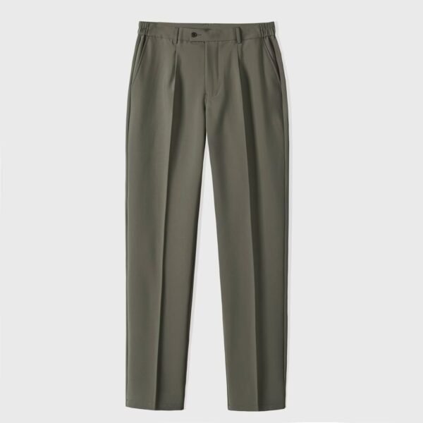 Men's Non-Iron Business Suit Pants – Anti-Wrinkle Straight-Leg Trousers