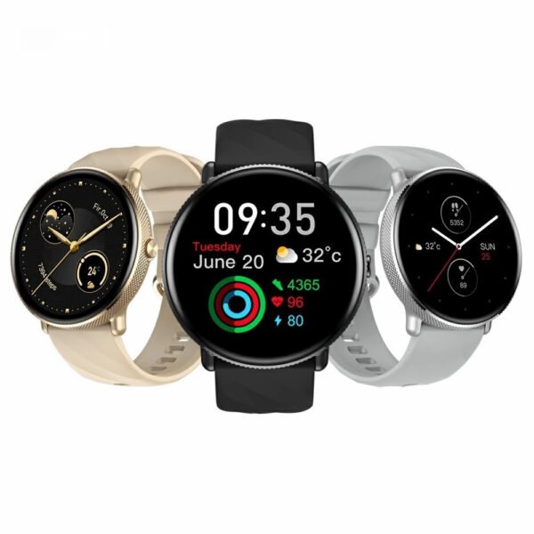Women’s Fitness Smart Watch with 316L Stainless Steel & Sports Display