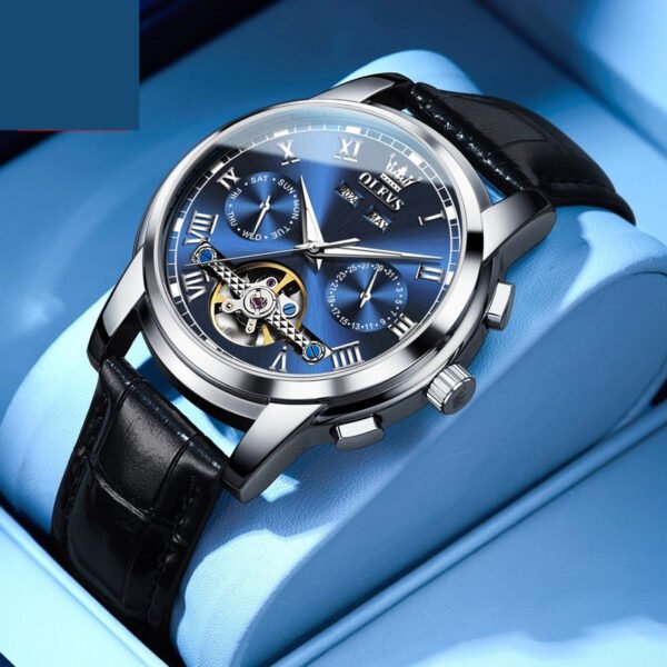 Waterproof Luminous Multifunctional Automatic Mechanical Watch for Men – Stylish & Practical