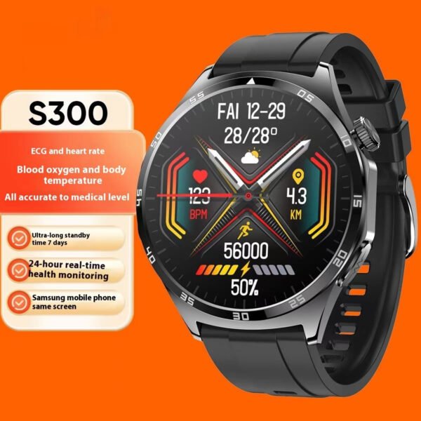 Smart Bracelet with ECG, Non-Invasive Blood Glucose & Body Temperature Monitoring