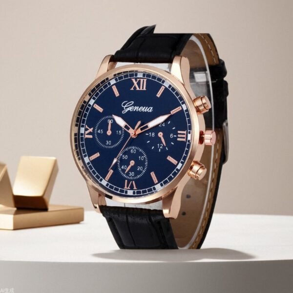Fashion Simple Business Belt Quartz Watch for Men – Casual & Classic