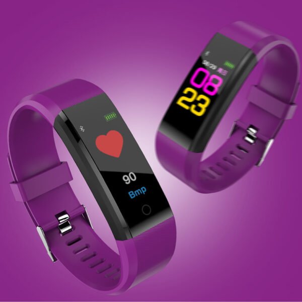 Blood Pressure & Heart Rate Sports Bracelet for Men and Women