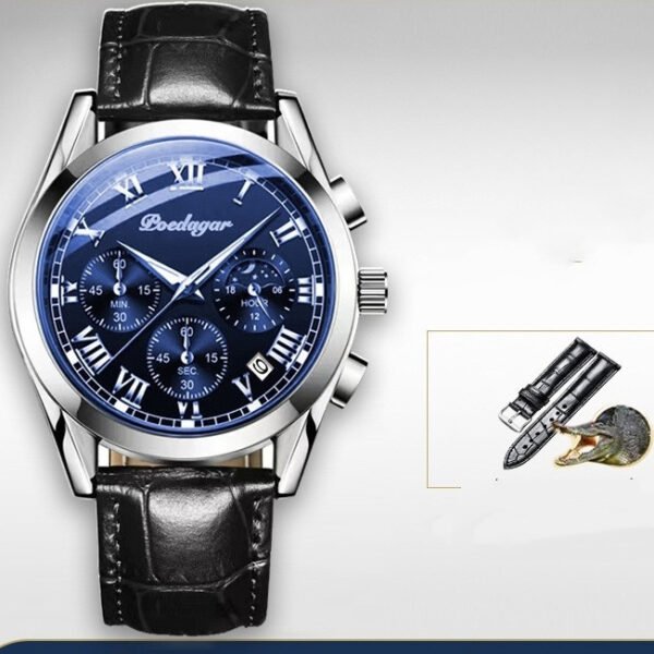 Student Fashion Watch with Genuine Leather Strap – Stylish & Functional